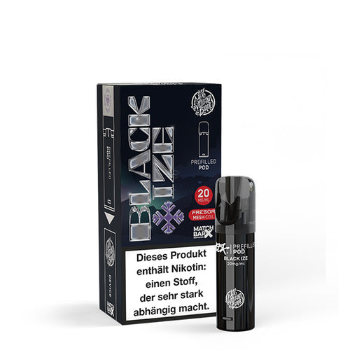 187 Strassenbande Prefilled Pod - Black Ize