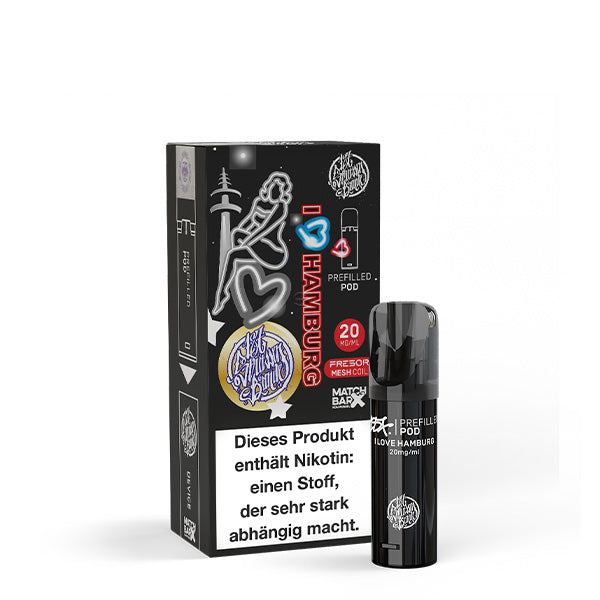 187 Strassenbande Prefilled Pod - I Love Hamburg