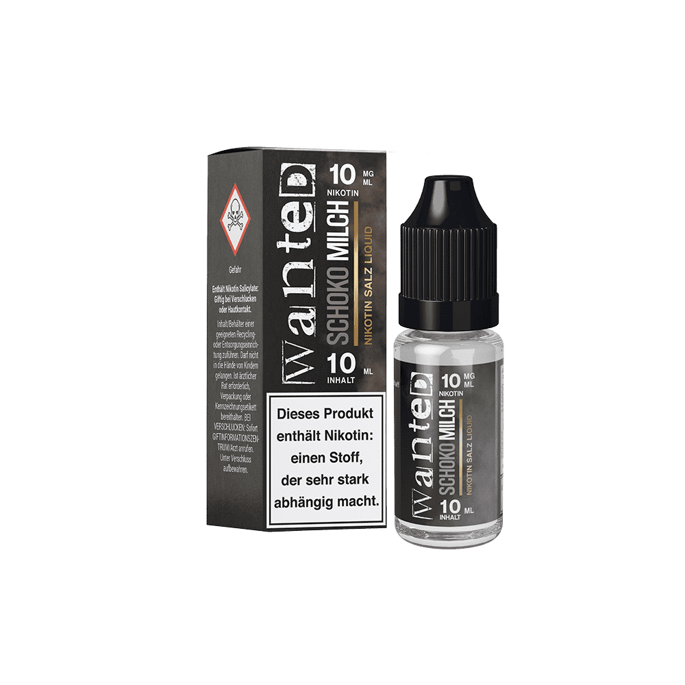 WANTED Schokomilch Nikotinsalz 10ml