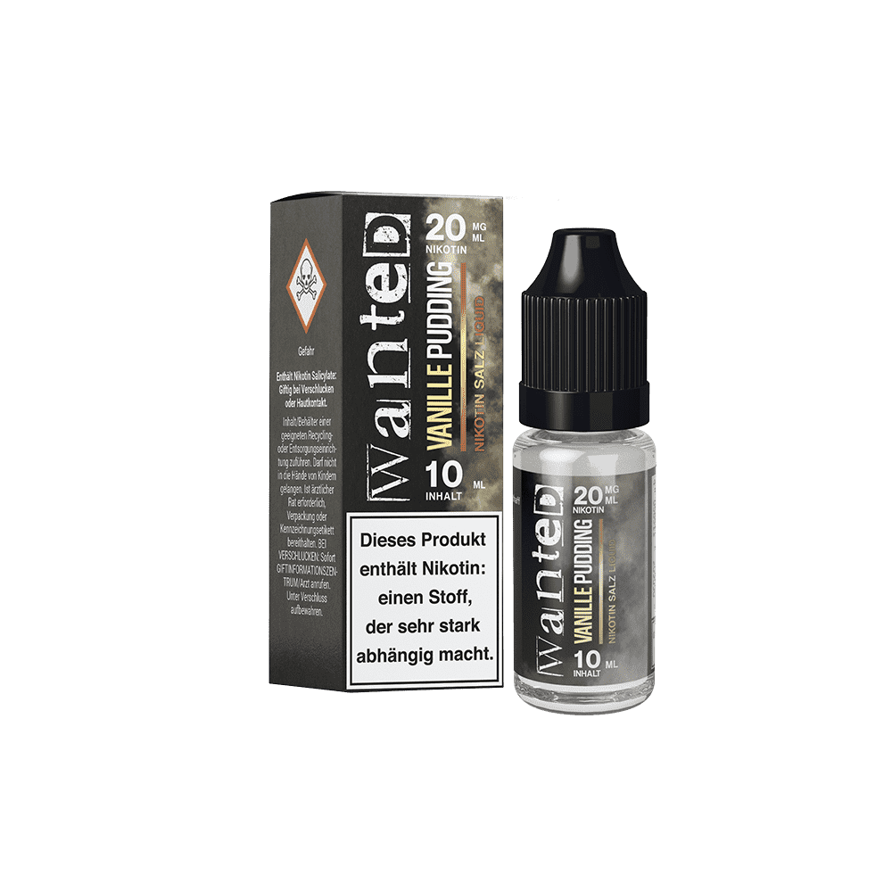 WANTED Vanillepudding Nikotinsalz 10ml