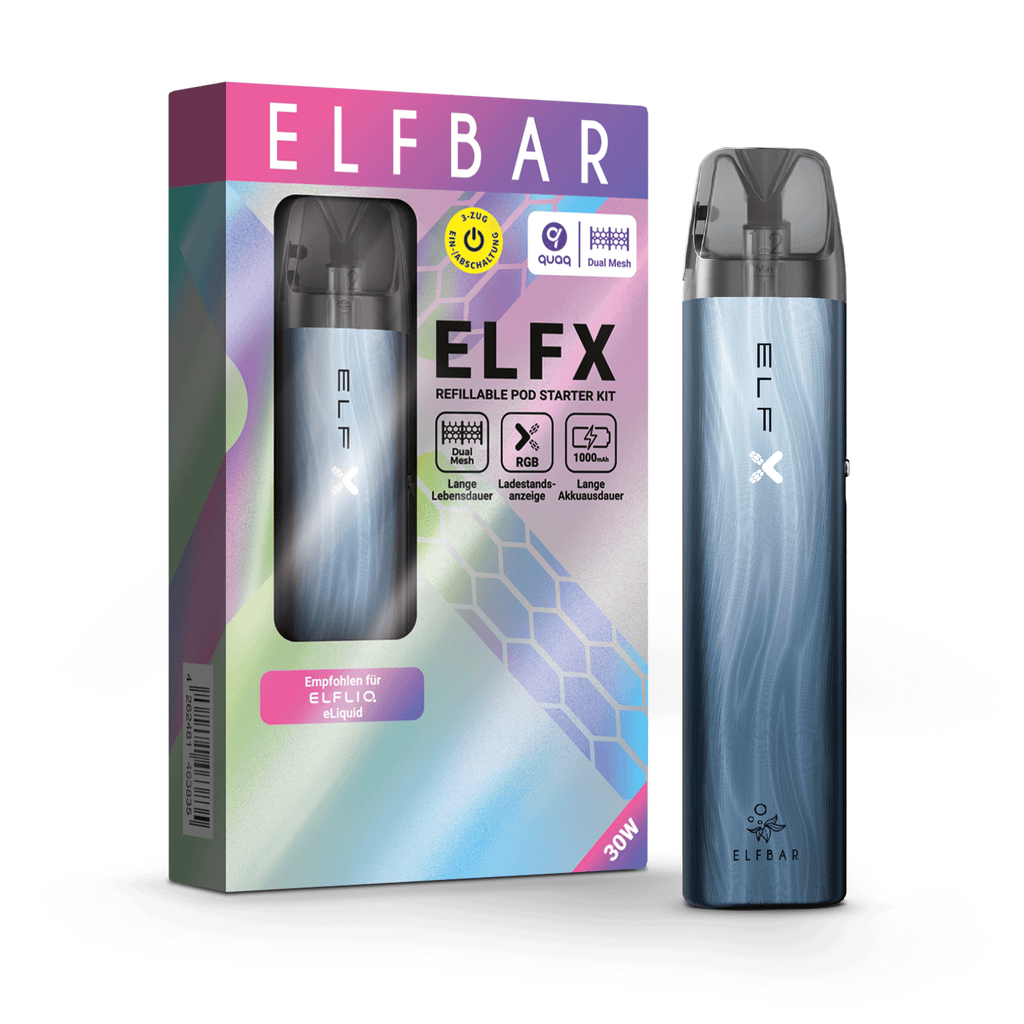 Elfbar ELFX Refillable Kit - Dark sea