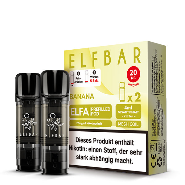 Elfbar Elfa Pod - Banana