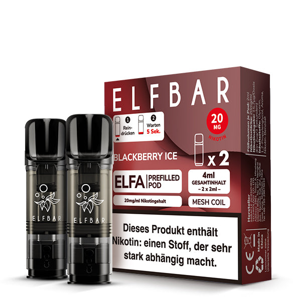 Elfbar Elfa Pod - Blackberry Ice