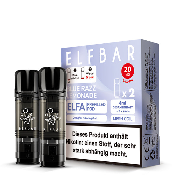 Elfbar Elfa Pod - Blue Razz Lemonade