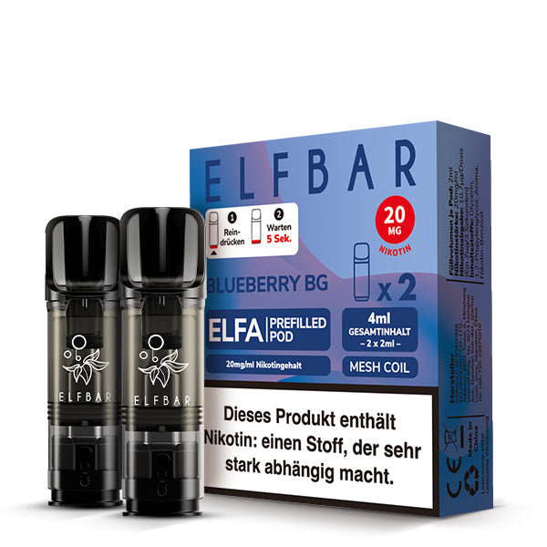 Elfbar Elfa Pod - Blueberry BG