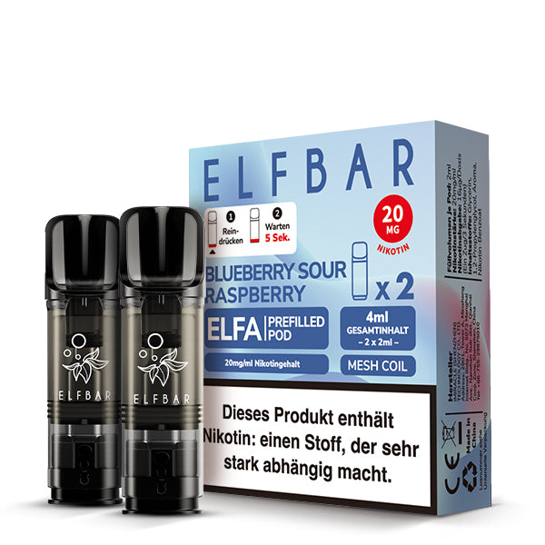 Elfbar Elfa Pod - Blueberry Sour raspberry
