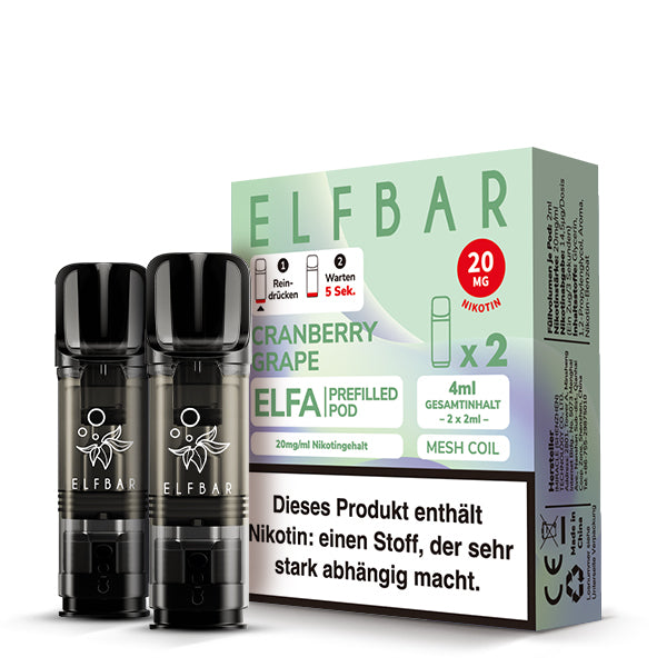 Elfbar Elfa Pod - Cranberry Grape