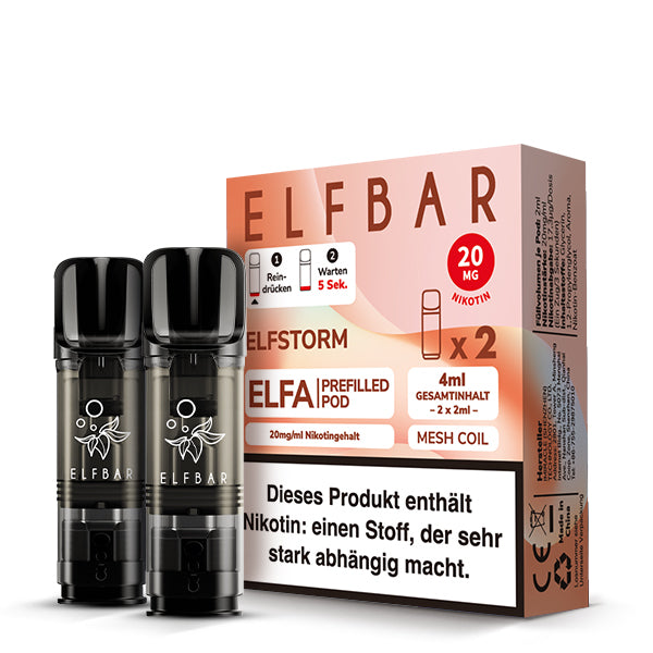 Elfbar Elfa Pod - Elfstorm Ice
