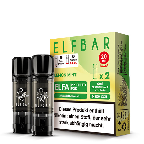 Elfbar Elfa Pod - Lemon Mint