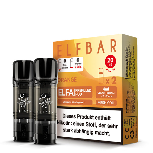 Elfbar Elfa Pod - Orange