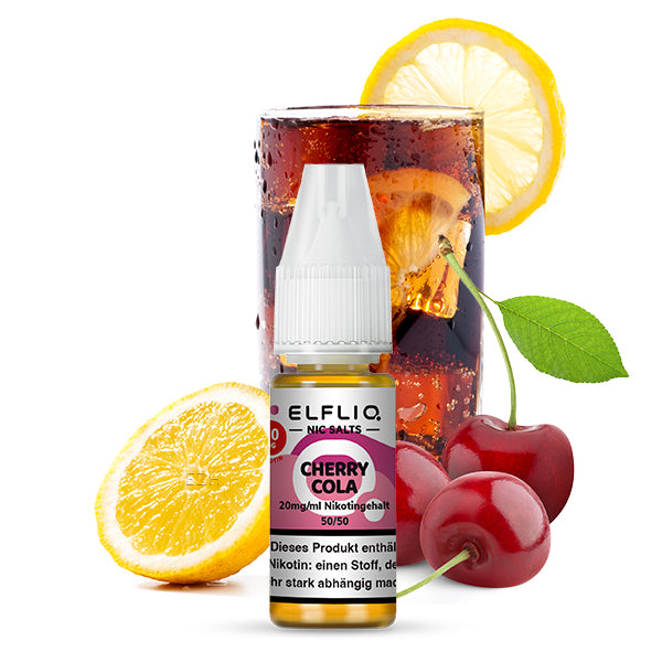 ELFBAR ELFLIQ Cherry Cola Nikotinsalz Liquid 10 ml