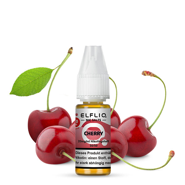 ELFBAR ELFLIQ Cherry Nikotinsalz Liquid 10 ml