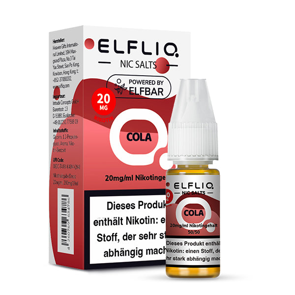 ELFBAR ELFLIQ Cola Nikotinsalz Liquid 10 ml