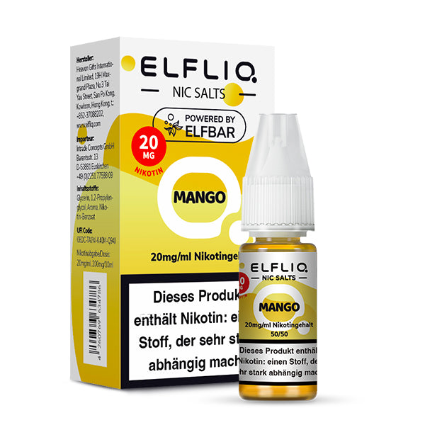 ELFBAR ELFLIQ Mango Nikotinsalz Liquid 10 ml