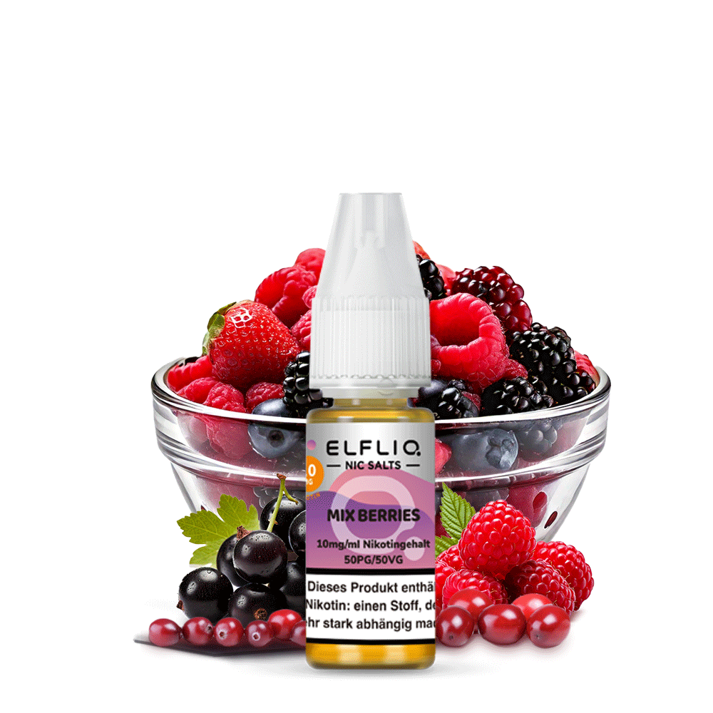 ELFBAR ELFLIQ Mix Berries Nikotinsalz Liquid 10 ml