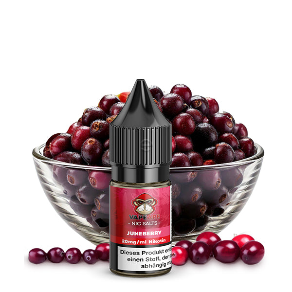 VAPEAPE Juneberry Nikotinsalz Liquid 10 ml