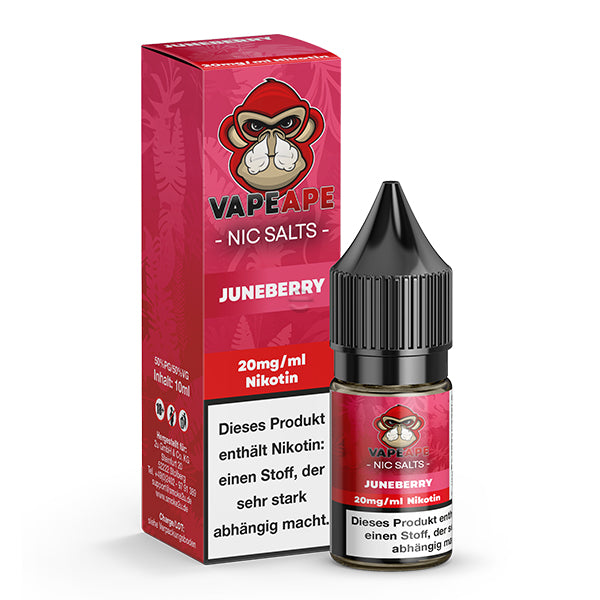 VAPEAPE Juneberry Nikotinsalz Liquid 10 ml